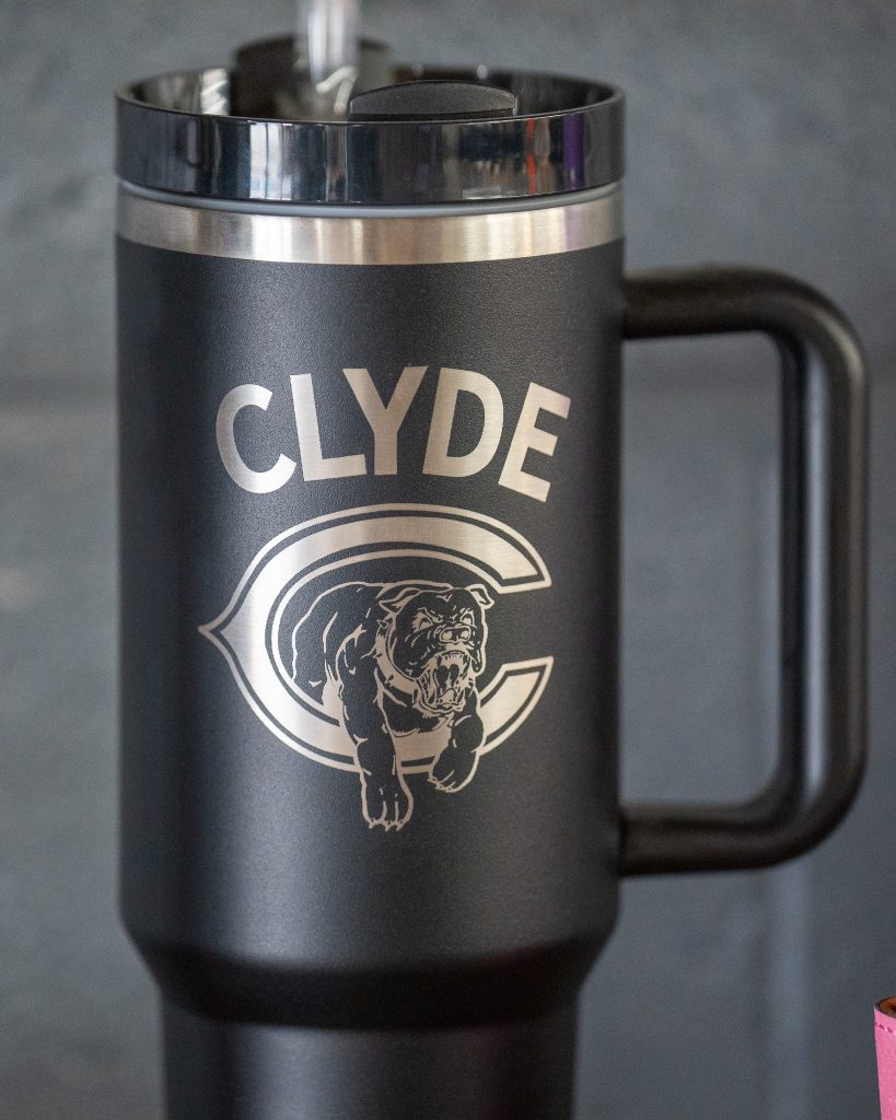 laser engraving design by 10-9 design